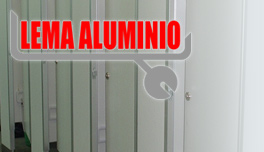 Lema Aluminio: Tabiques para baños, divisores de oficinas, aberturas, cerramientos y carpintería de aluminio